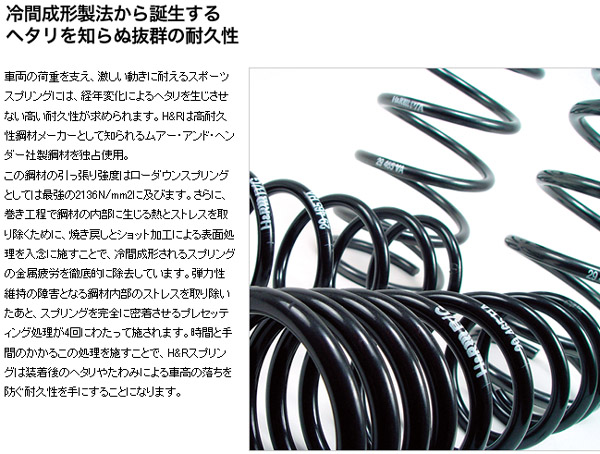 楽天市場】H&R ダウンサス [VW ザ・ビートル 16 16CBZ 1.2TSi 11/9