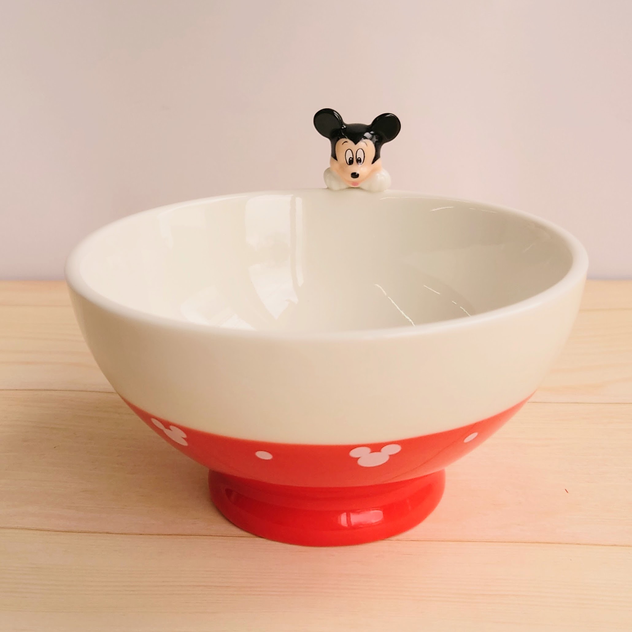 楽天市場】ミッキーマウス フィギュア付き 茶碗 お茶碗 ディズニー