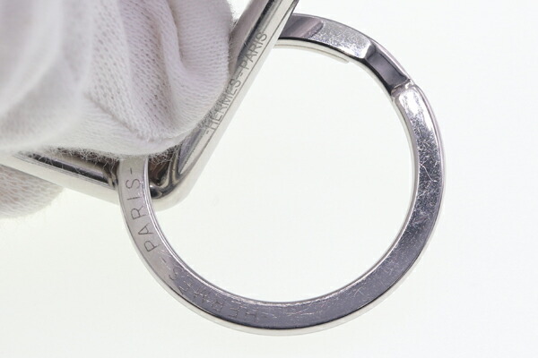 楽天市場】エルメス キーリング エトリエ シルバー メタル 中古