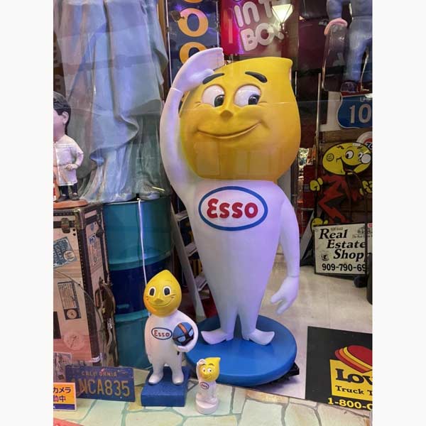 楽天市場】特大！ エッソボーイ 等身大フィギュア ESSO BOY スタチュー