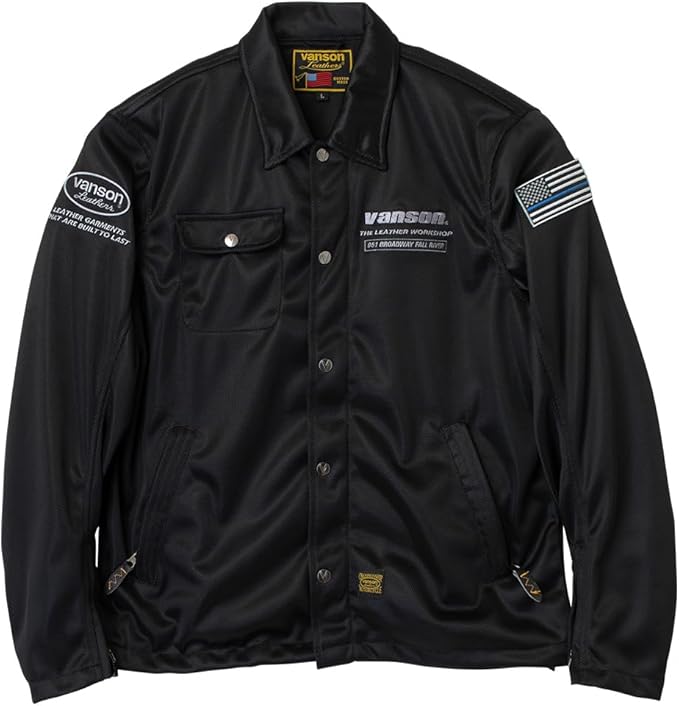 楽天市場】バンソン メッシュ ジャケット vanson（バイクウェア