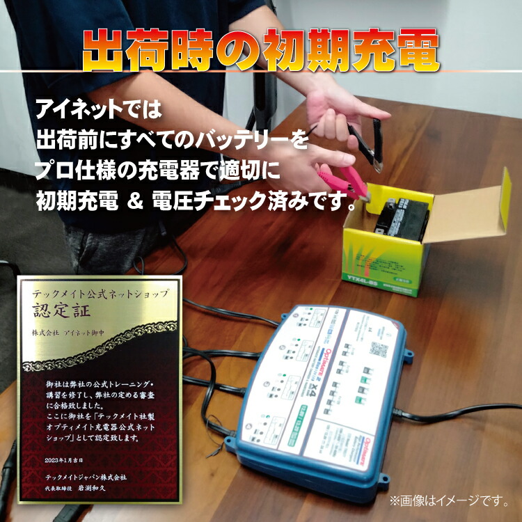 楽天市場】デイトナ ハイパフォーマンスバッテリー DYTX20HL-BS