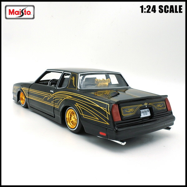 楽天市場】1/24 箱入り ミニカー 1986 CHEVROLET MONTE CARLO SS