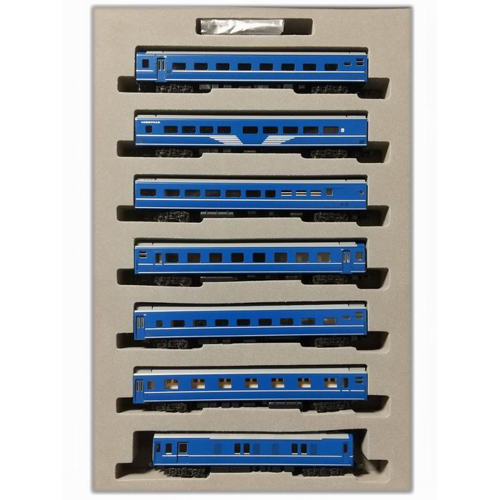 楽天市場】国鉄 24系25形100番代特急寝台客車セット (銀帯) 92771 N