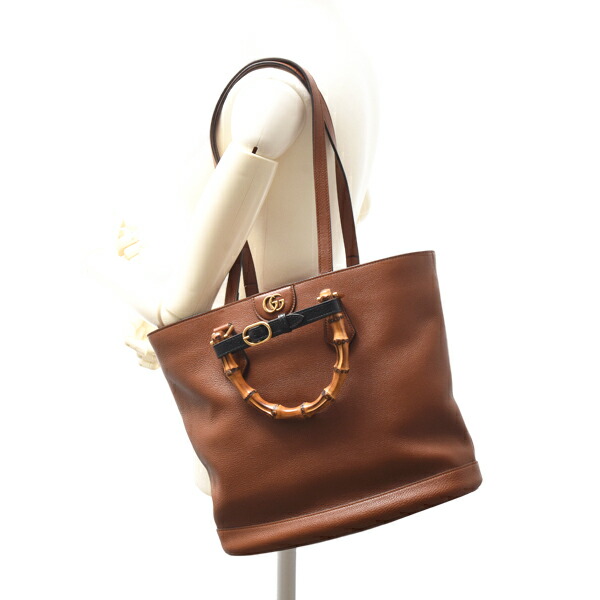 楽天市場】グッチ バッグ レディース バンブー ダイアナ バケツ