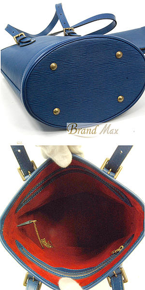 楽天市場】ルイヴィトン スペシャルオーダー エピ バケツPM 青【中古