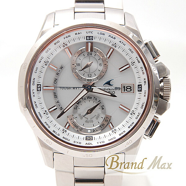 楽天市場】カシオ オシアナス OCW-T1010 5141 TI A品【中古