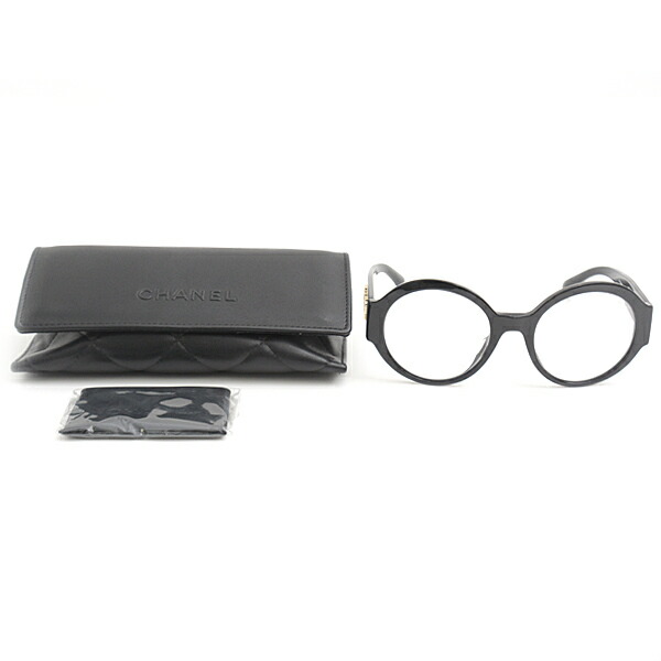楽天市場】シャネル 眼鏡 レディース テンプルロゴ 伊達メガネ