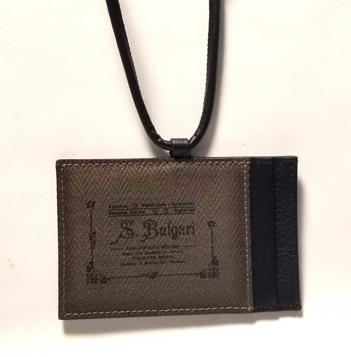 楽天市場】新品同様 ブルガリ IDカードケース ネックストラップ カード