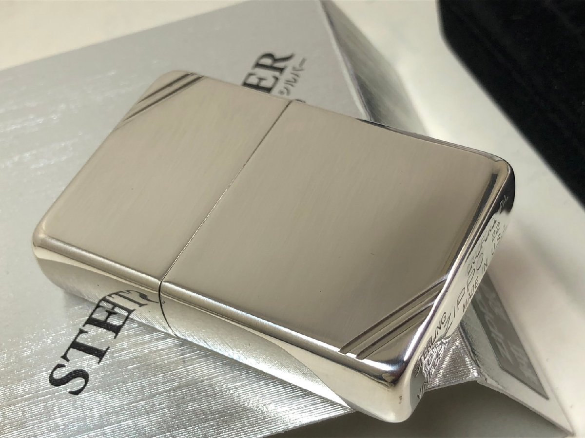 楽天市場】ジッポーライター： Zippo スターリングシルバー #14
