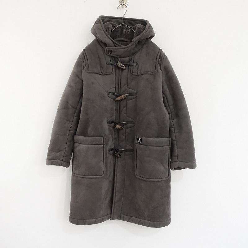 楽天市場】フェイクムートンダッフルコートの通販