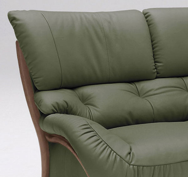 楽天市場】カリモク ZW4707 1Pソファ 本革張ソファ ハイバック肘掛