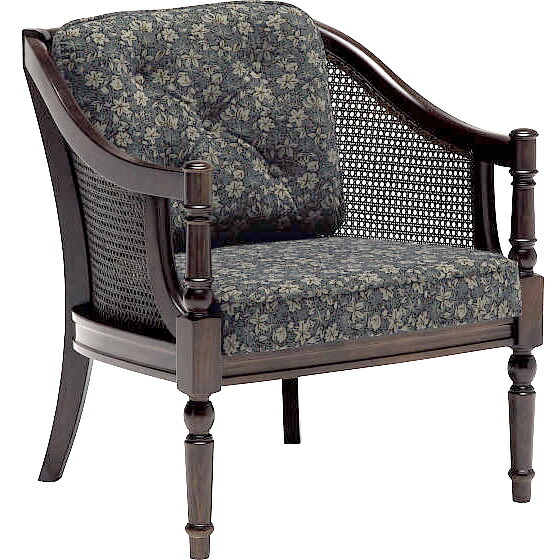 楽天市場】カリモク WC5500 肘掛け椅子 1P 一人掛けソファ 布張り花柄