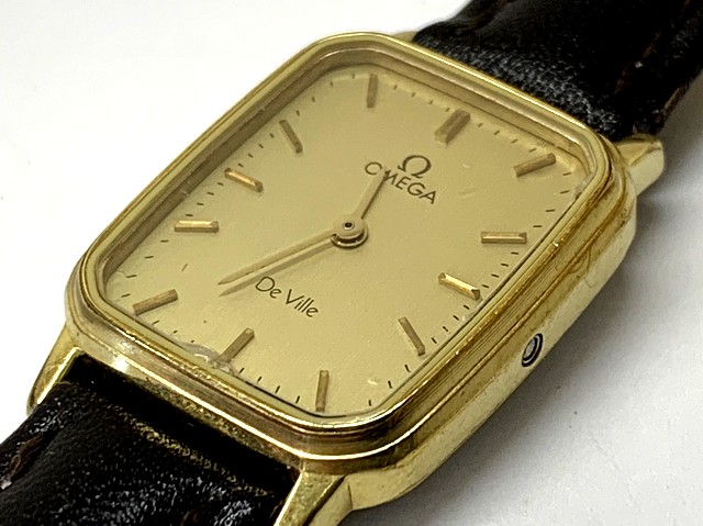 楽天市場】オメガ レディース クォーツ 時計 デビル ☆ 1387 ゴールド