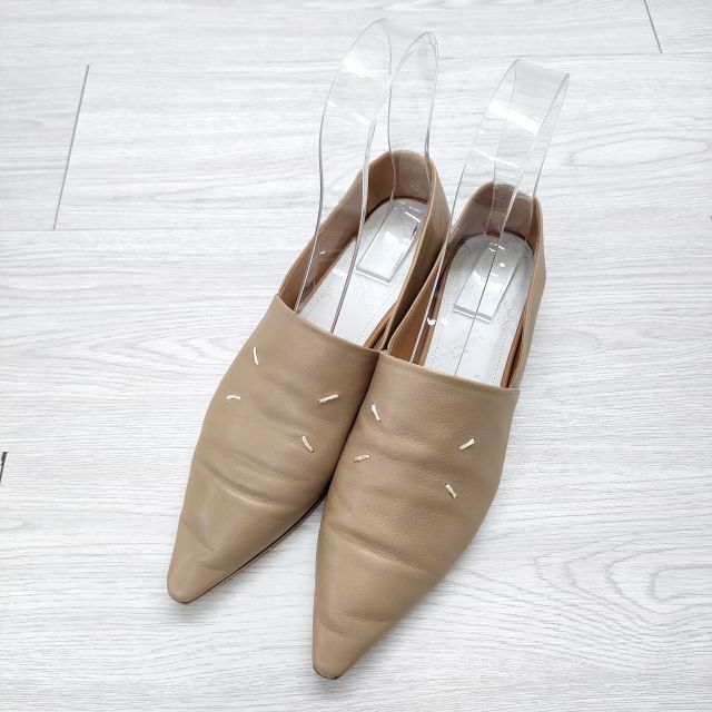 楽天市場】MAISON MARGIELA POINTED TOE LEATHER SHOES 4ステッチ