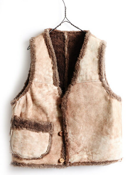 楽天市場】60's~ ビンテージ ☆ Unknown 3ボタン 本革 シープスキン