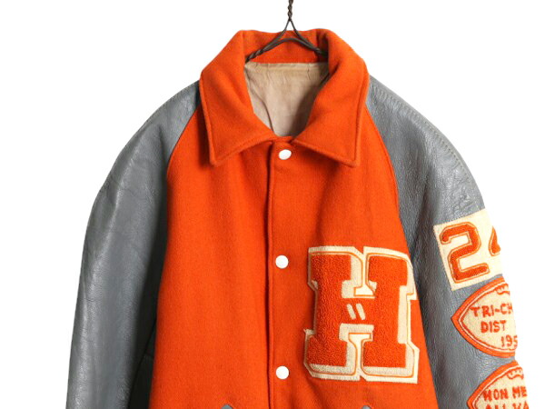 50s USAF 襟付きアワードジャケット スタジャン スカジャン