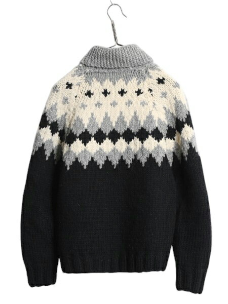 楽天市場】50s 60s ☆ ノルディック ウール カウチン セーター メンズ