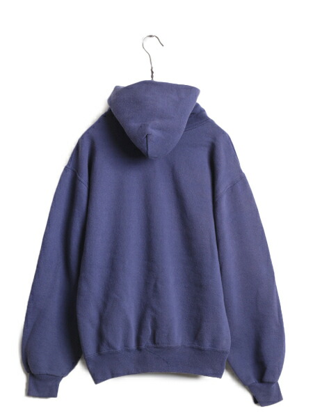 楽天市場】90s USA製 ラッセル 無地 スウェット フード パーカー