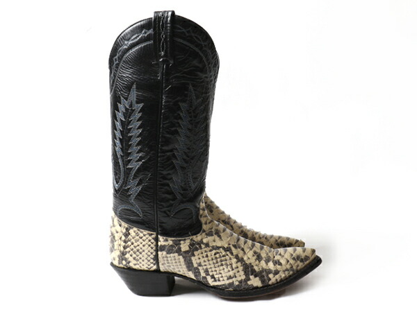 楽天市場】80s 90s オールド □ Tony Lama トニーラマ パイソン 本革