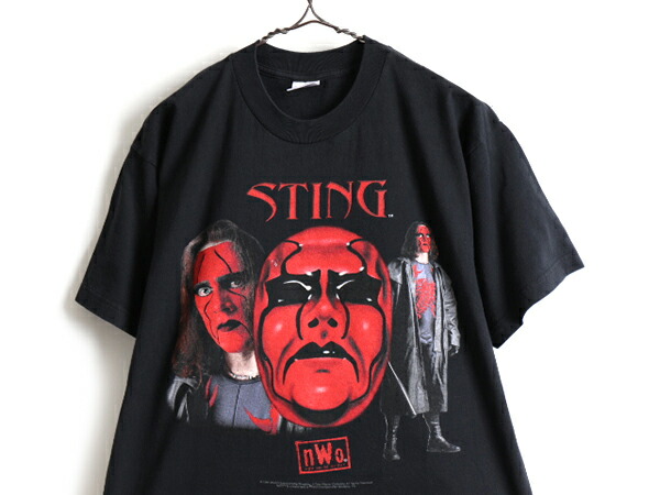 激レア スティング Tシャツ 2XL WWE WWF WCW nWo STING Sting Vintage
