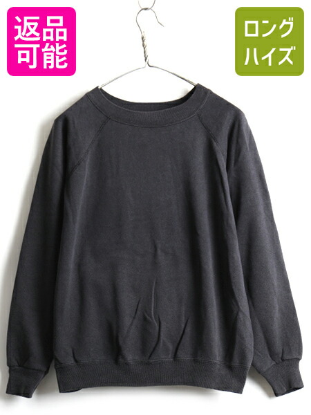 楽天市場】90's USA製 人気 黒 □ Hanes ヘインズ クルーネック 無地
