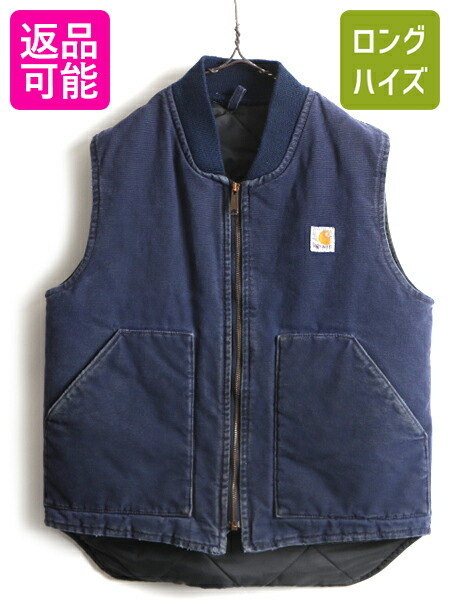 楽天市場】90's USA製 オールド □ カーハート 中綿 ダック ベスト