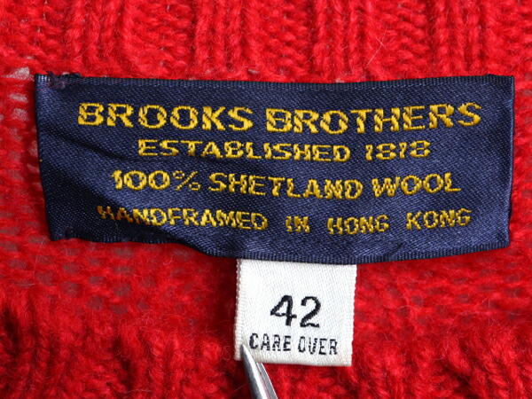 楽天市場】80s ビンテージ □ ブルックスブラザーズ シェットランド