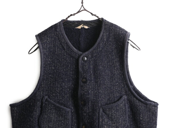 楽天市場】50s ☆ ブラウンズビーチ ワーク ベスト 42 メンズ S 程/ 50