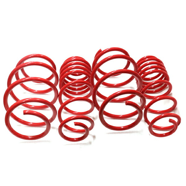 楽天市場】【送料無料】 ローダウンサス トヨタ プリウス 30系 レッド