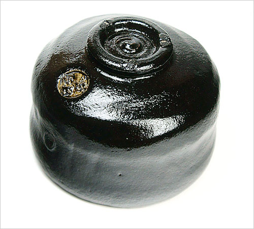 楽天市場】茶道具 楽茶碗 黒楽茶碗 松楽窯作 : 茶道具・抹茶・八女茶の