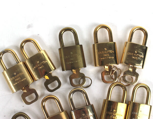 楽天市場】ルイヴィトン カデナ 南京錠 おまとめ 鍵 パドロック LV