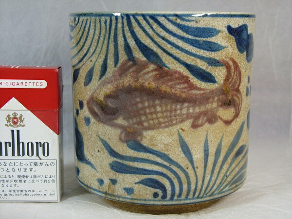 楽天市場】□龍香堂□☆【中古美品】中国骨董品「染付福魚大壺