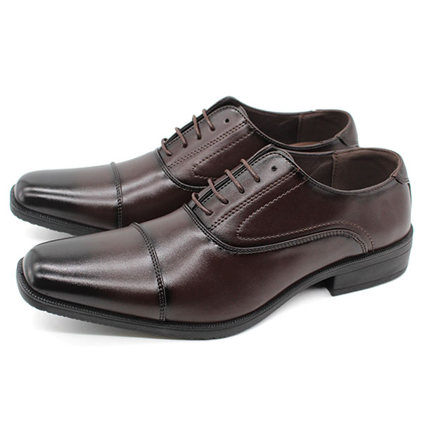 楽天市場】ビジネスシューズ 革靴 メンズ 黒 ブラック ダークブラウン