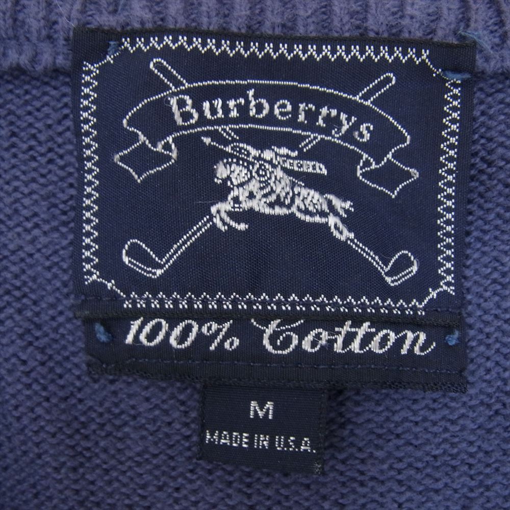 楽天市場】BURBERRY バーバリー burberrys ロゴ 刺繍 Vネック ニット