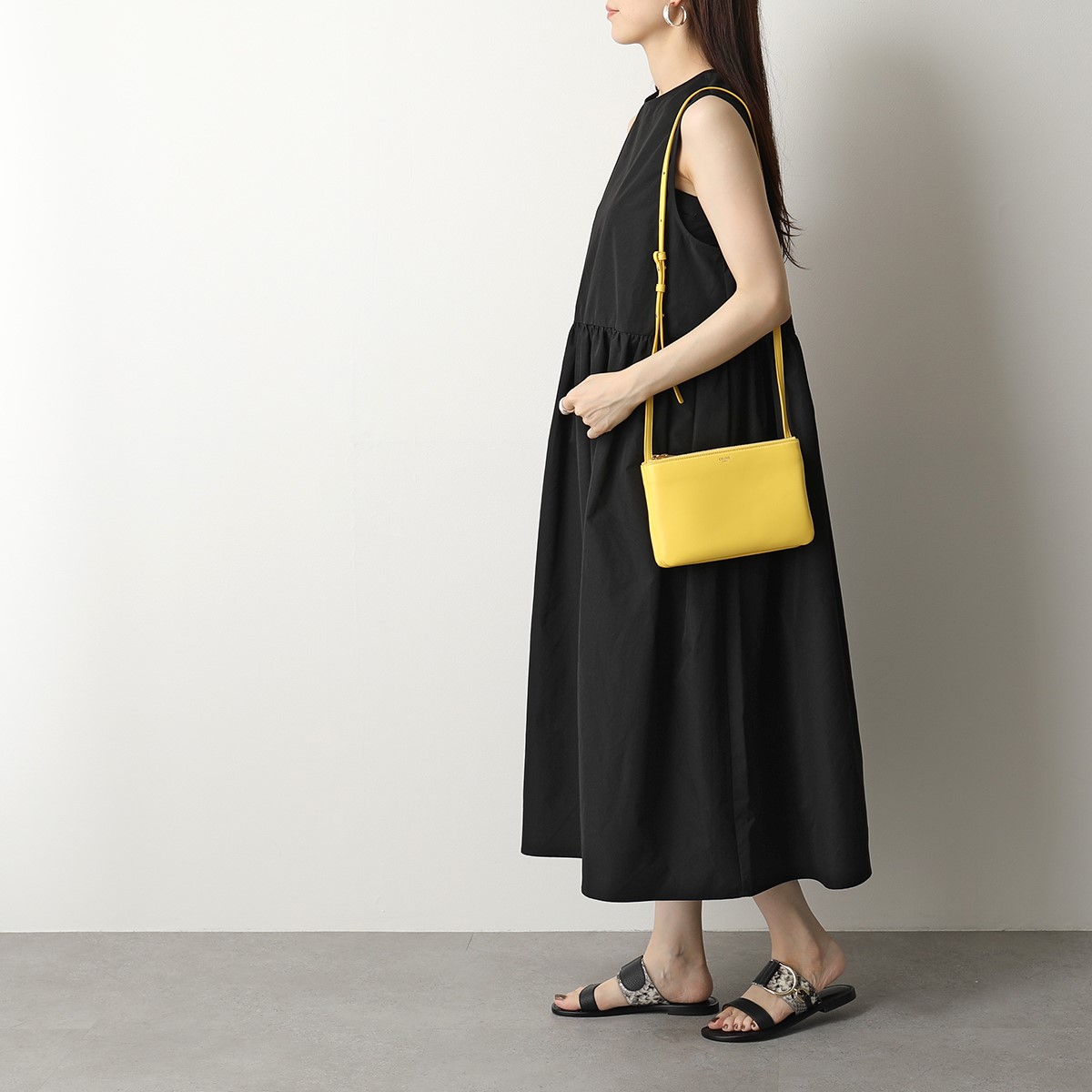 楽天市場】CELINE セリーヌ 192033CAD.11CT Trio トリオ レザー