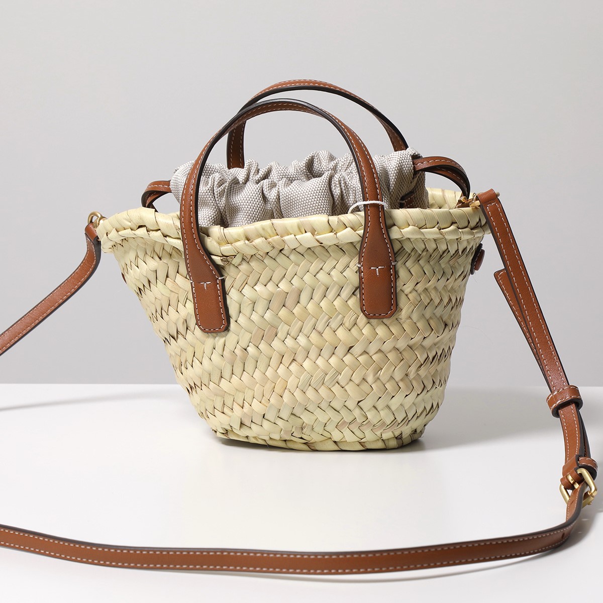 楽天市場】TORY BURCH トリーバーチ カゴバッグ ELLA STRAW MINI