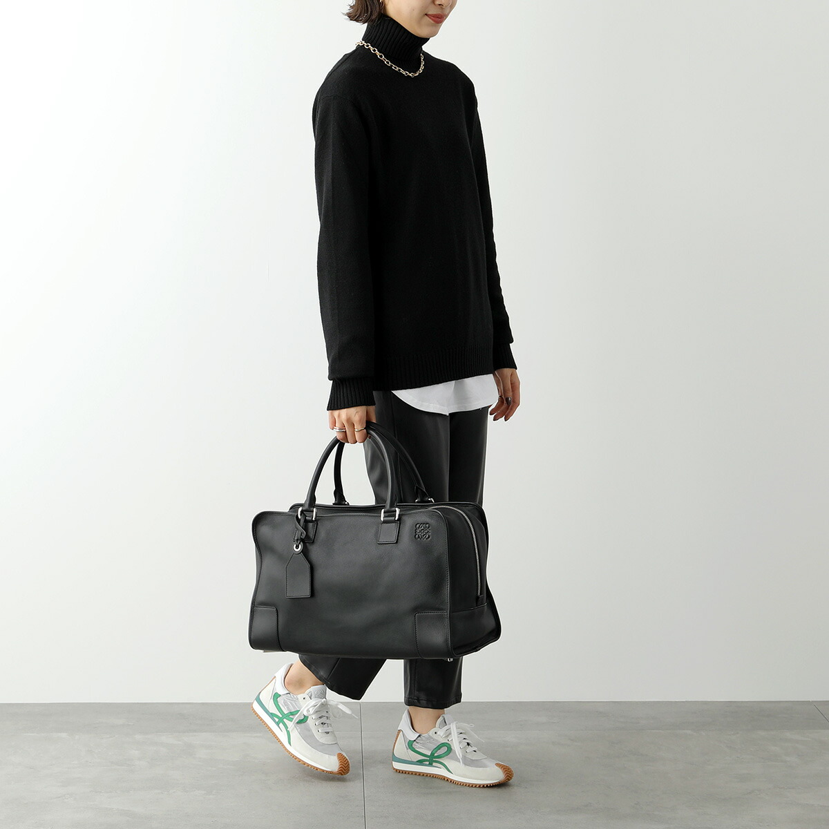 楽天市場】LOEWE ロエベ ボストンバッグ AMAZONA 44 アマゾナ 352.30