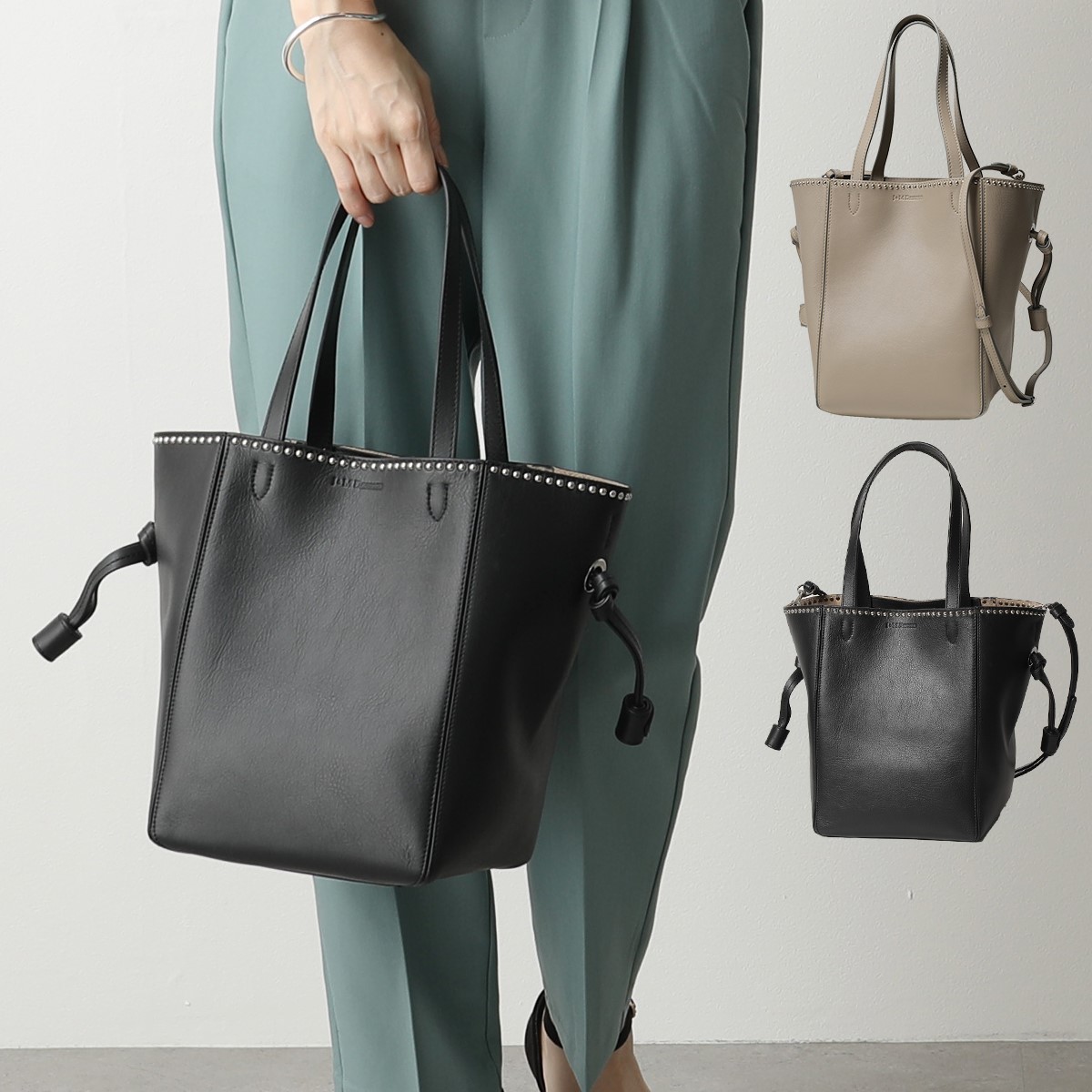 楽天市場】J&M DAVIDSON ベル MEDIUM BELLE W STUDS 1866N 7314 LMDB