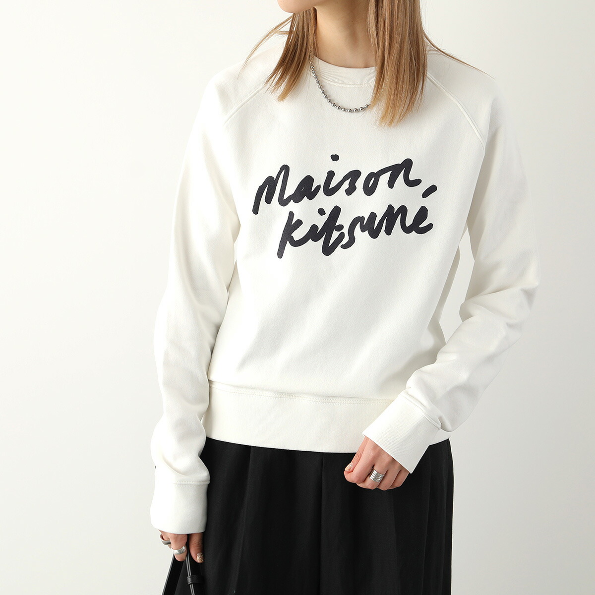 楽天市場】MAISON KITSUNE メゾンキツネ トレーナー FM00352KM0001