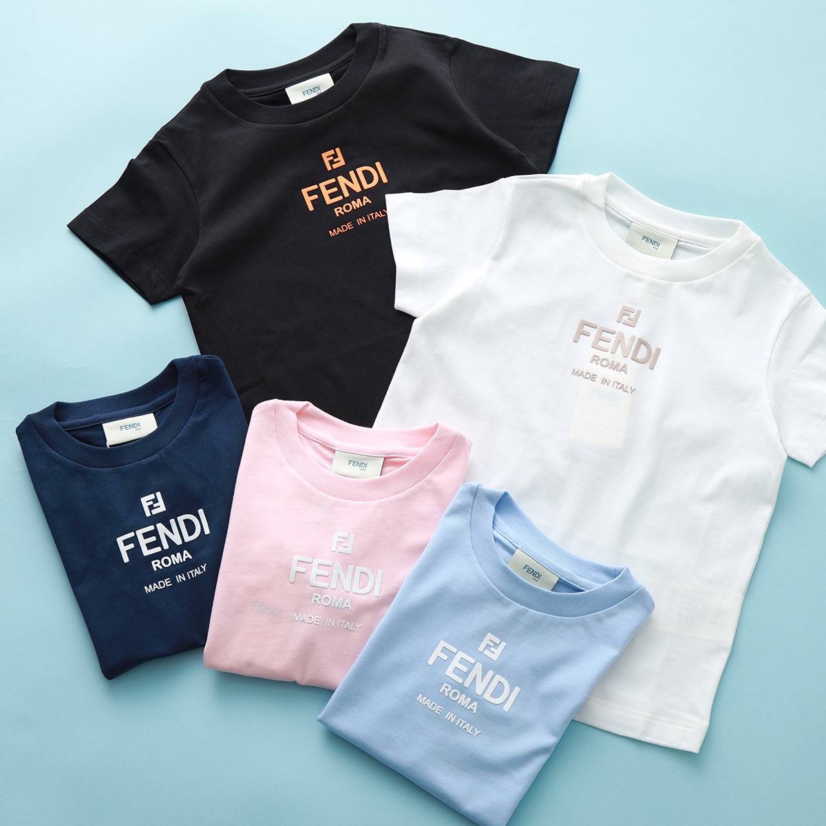 楽天市場】FENDI KIDS フェンディ キッズ 半袖 Tシャツ JUI142 7AJ