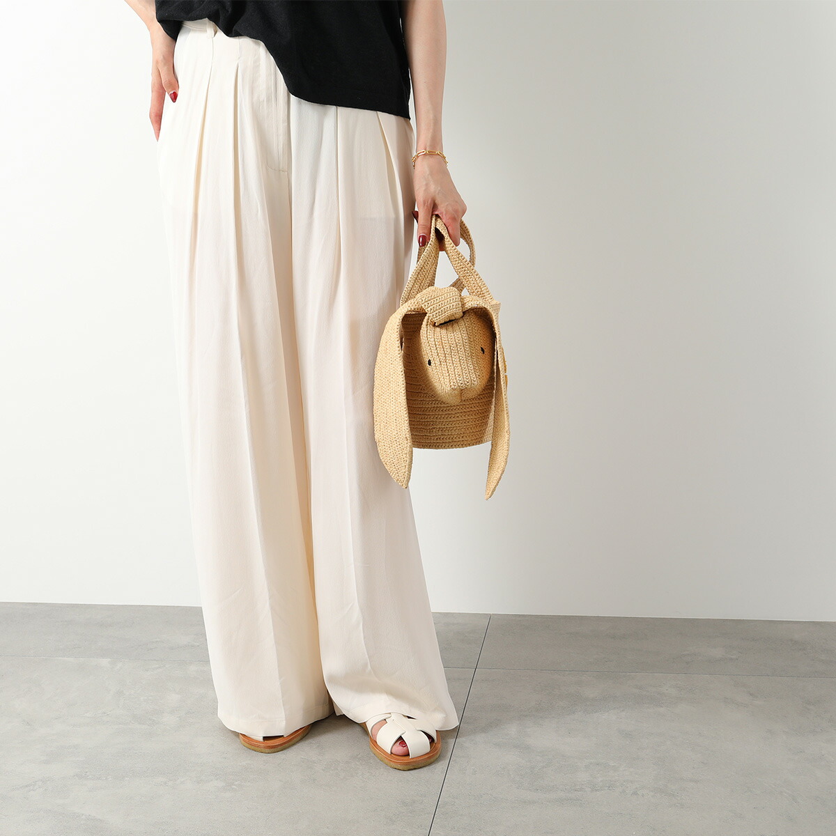 楽天市場】LOEWE ロエベ かごバッグ BUNNY BASKET SMALL バニー