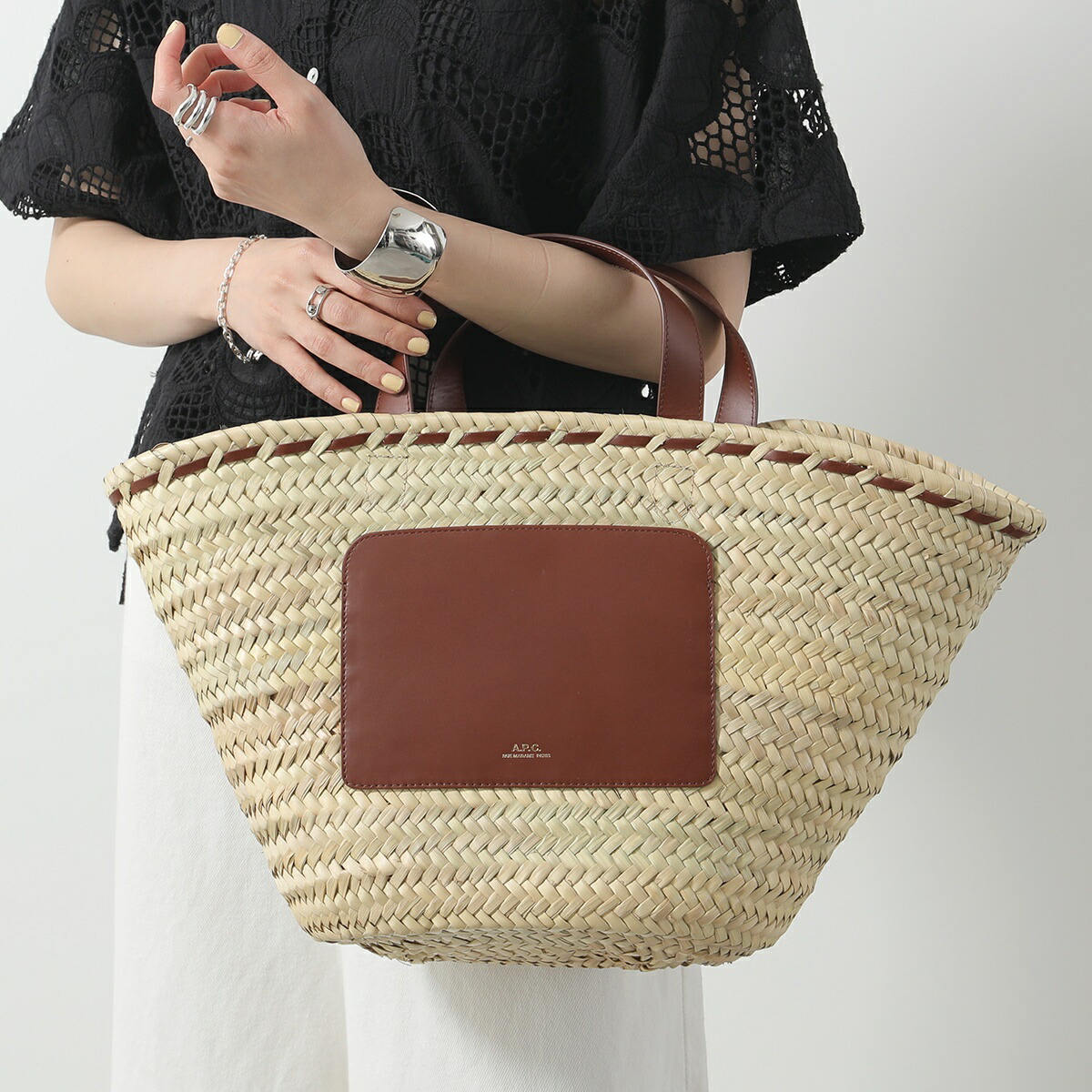 楽天市場】APC A.P.C. アーペーセー カゴバッグ panier zoe small