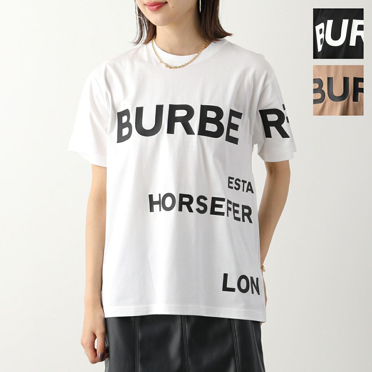 楽天市場】BURBERRY バーバリー Tシャツ CARRICK HFH ROAD 8048748