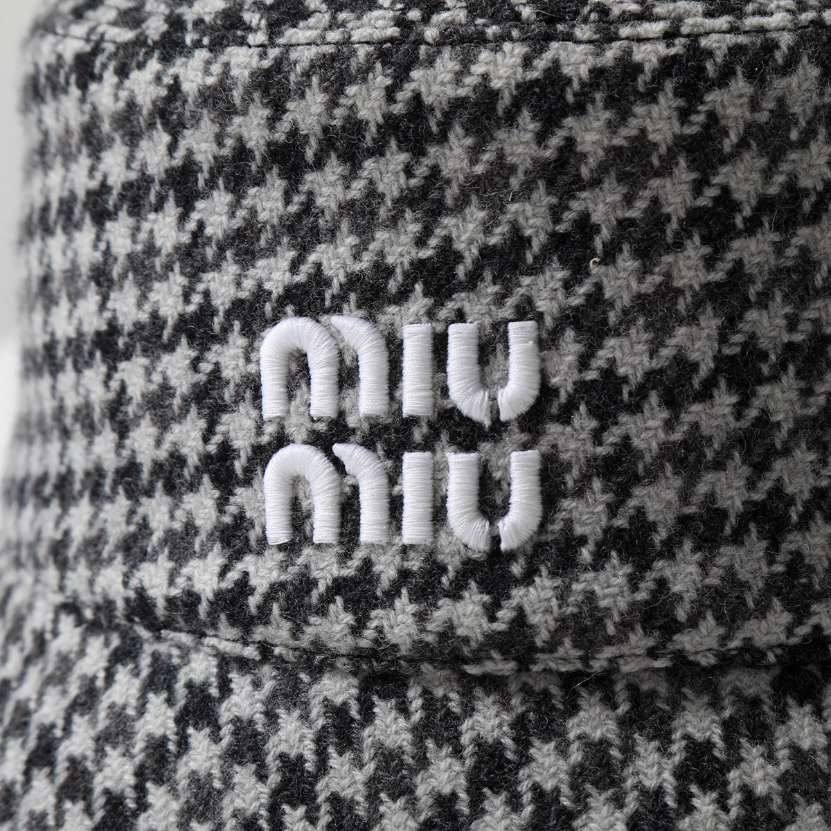 楽天市場】MIUMIU ミュウミュウ バケットハット 5HC196 2F87