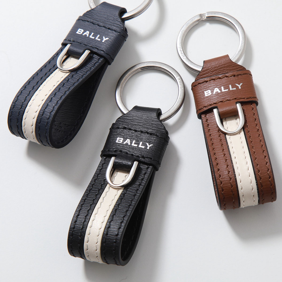 楽天市場】BALLY（カラーブラック）（キーホルダー｜キーホルダー