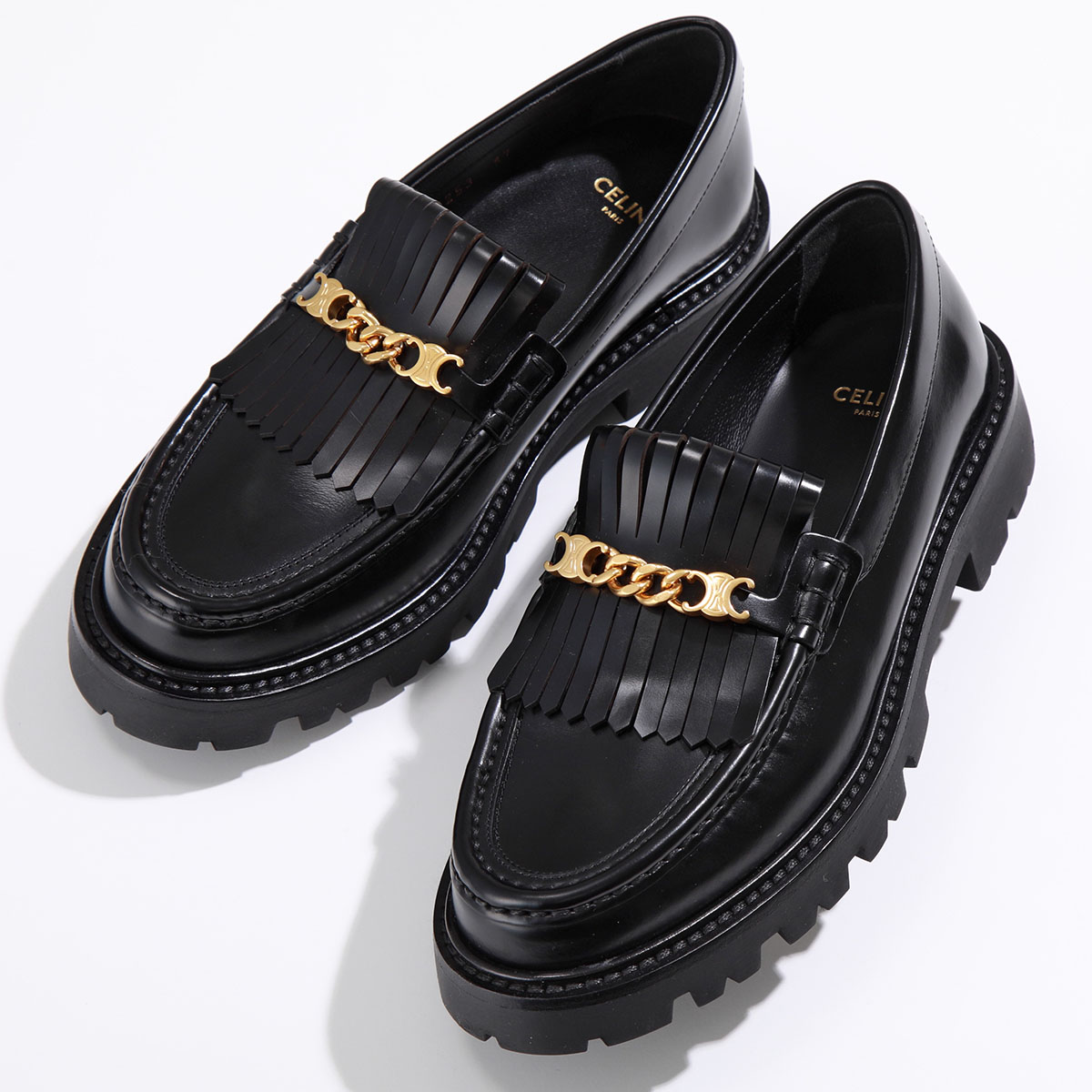 楽天市場】CELINE セリーヌ ローファー MARGARET マーガレット