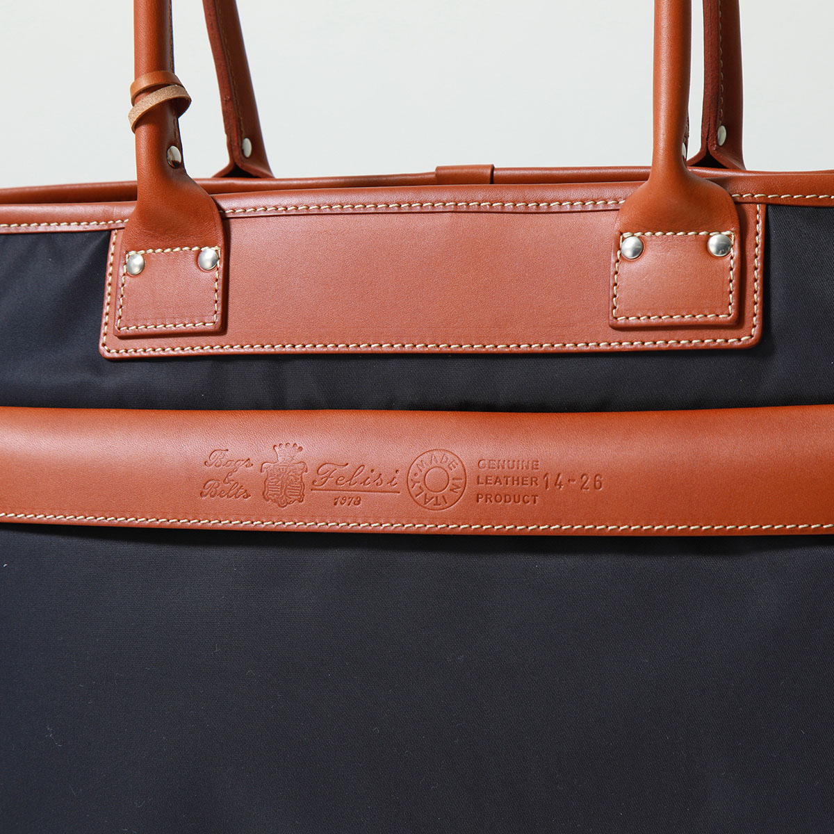 Felisi 本革 ビジネスバッグ 714-26 オレンジ Felisi 本革 ビジネス