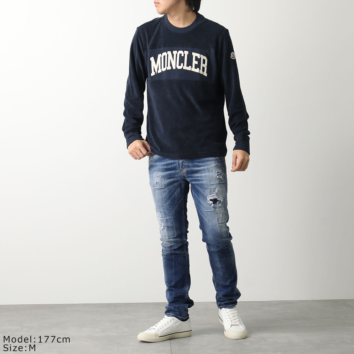 楽天市場】MONCLER モンクレール スウェット SWEATSHIRT 8G00024 899VV