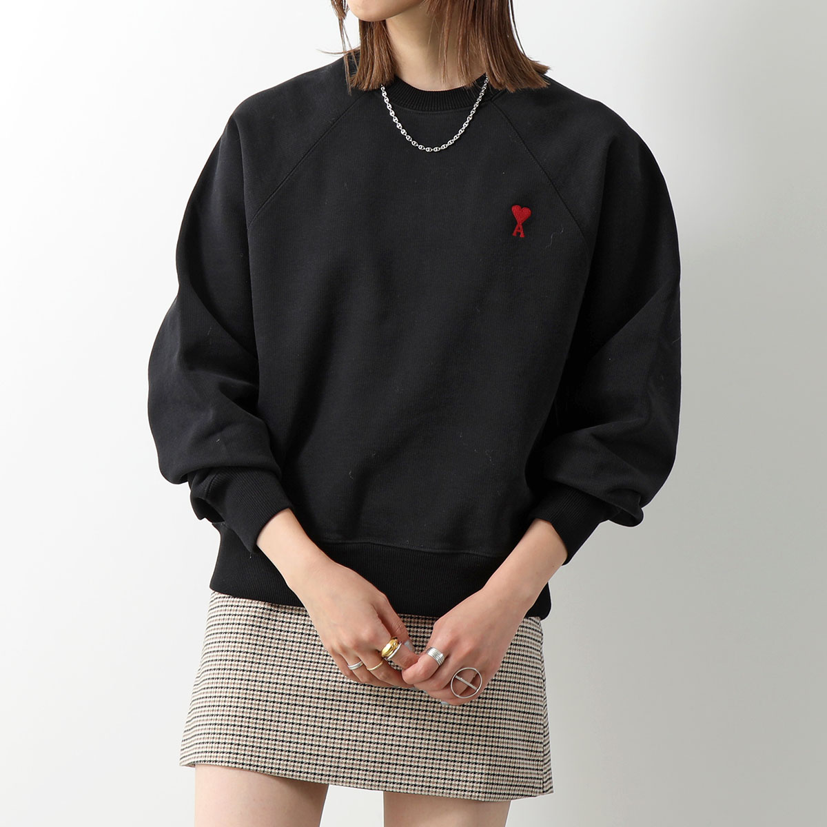 楽天市場】ami paris アミパリス トレーナー BFUSW005.747 レディース